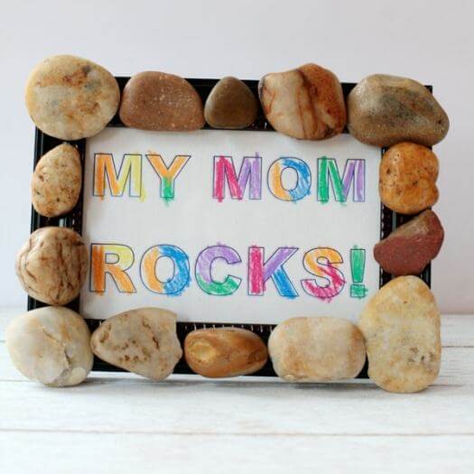 My Mom Rocks Kids Mothers Day DIY Homemade Crafting Gift Ideas Inspiration How To Make Tutorials Recipes Gifts To Make